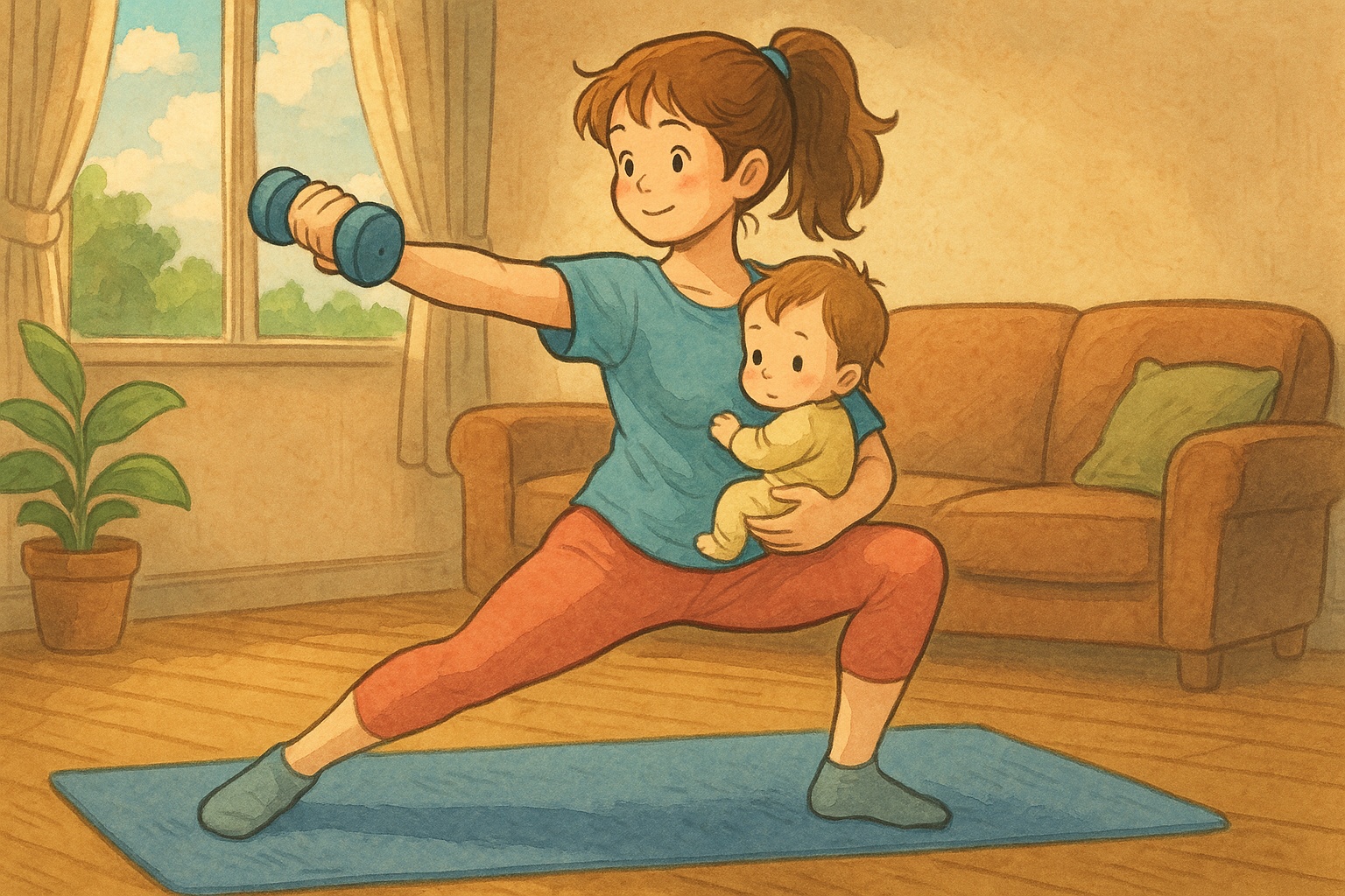 Anne Olup Formda Kalmanın Yolları