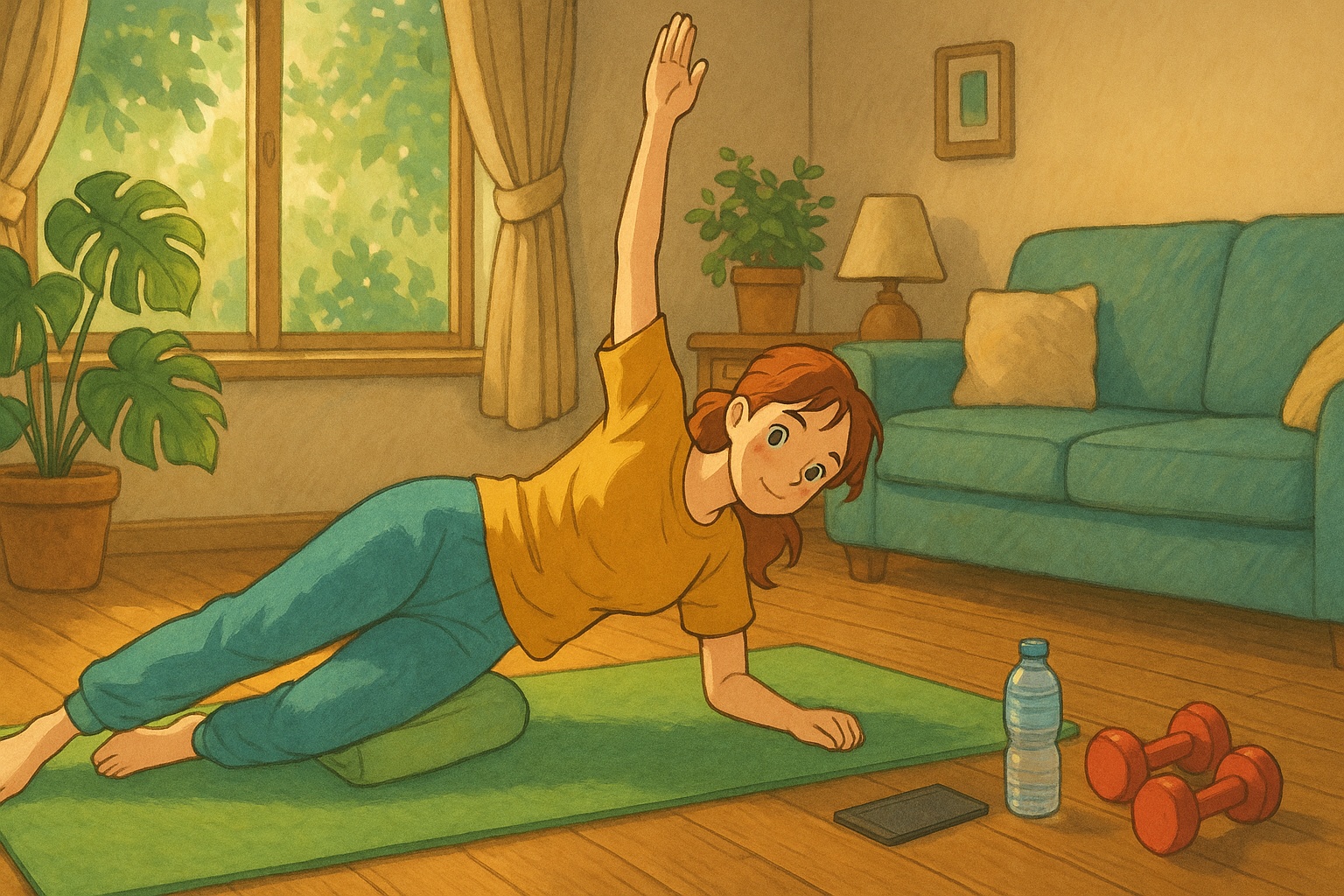 Evde Spor Yapmanın Püf Noktaları