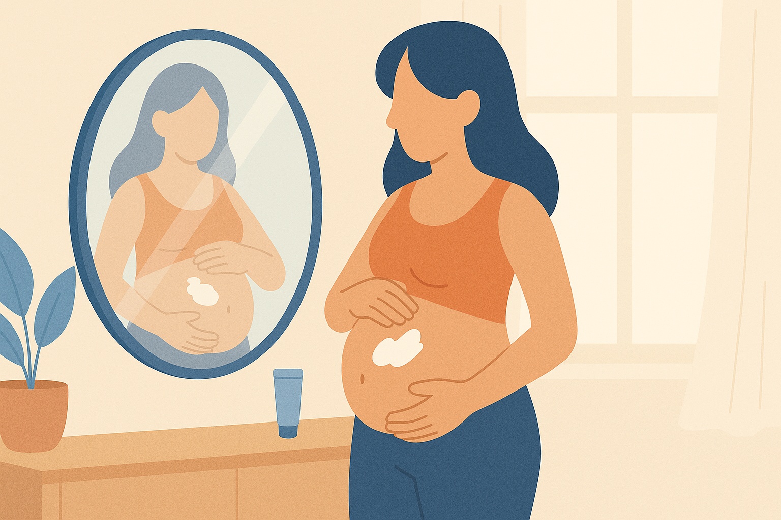 Hamilelikte Ciltte Değişim