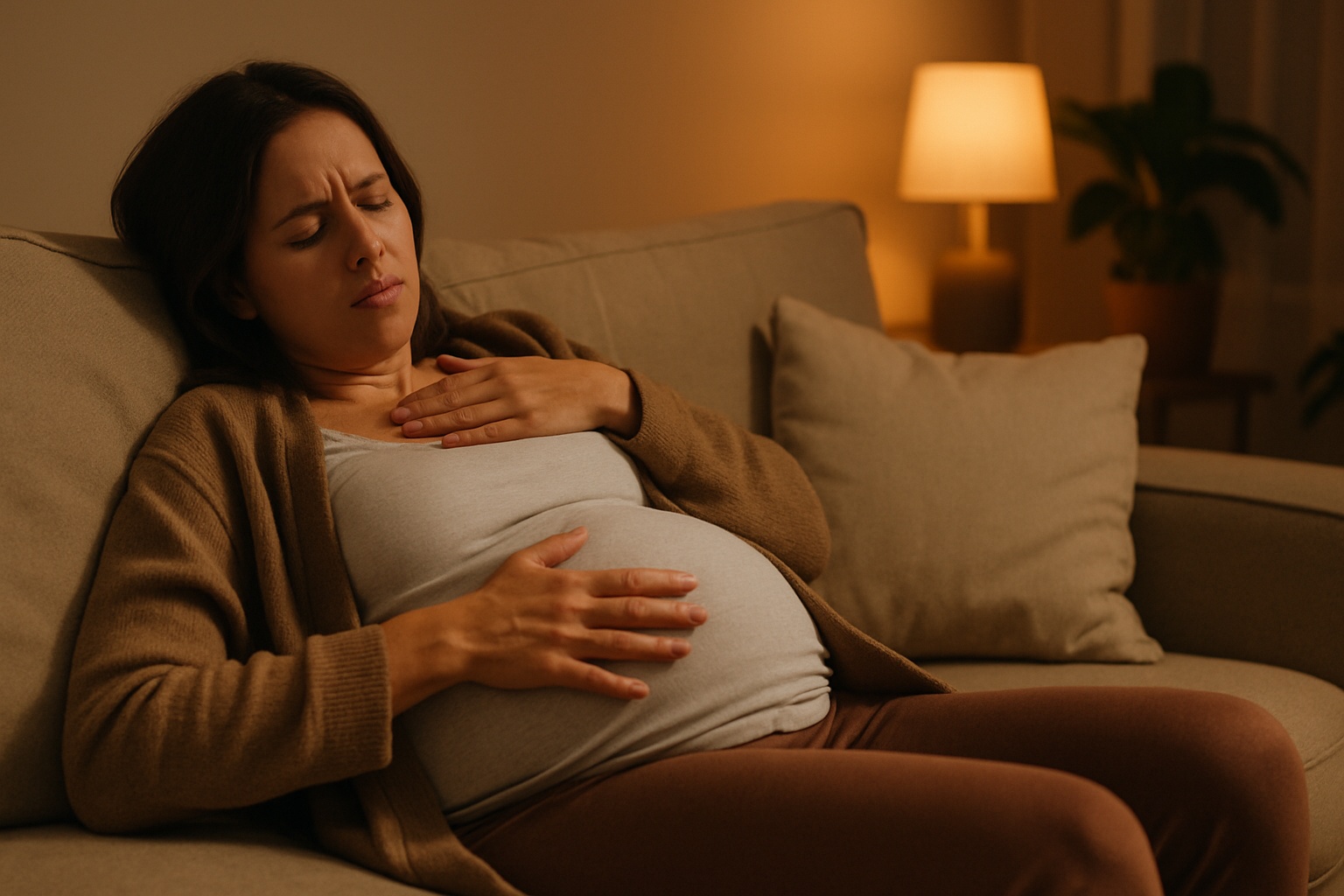 Hamilelikte Mide Yanması, Reflü