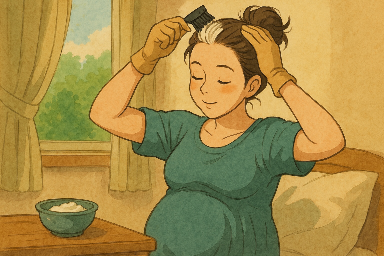 Hamilelikte Saç Boyama Rehberi