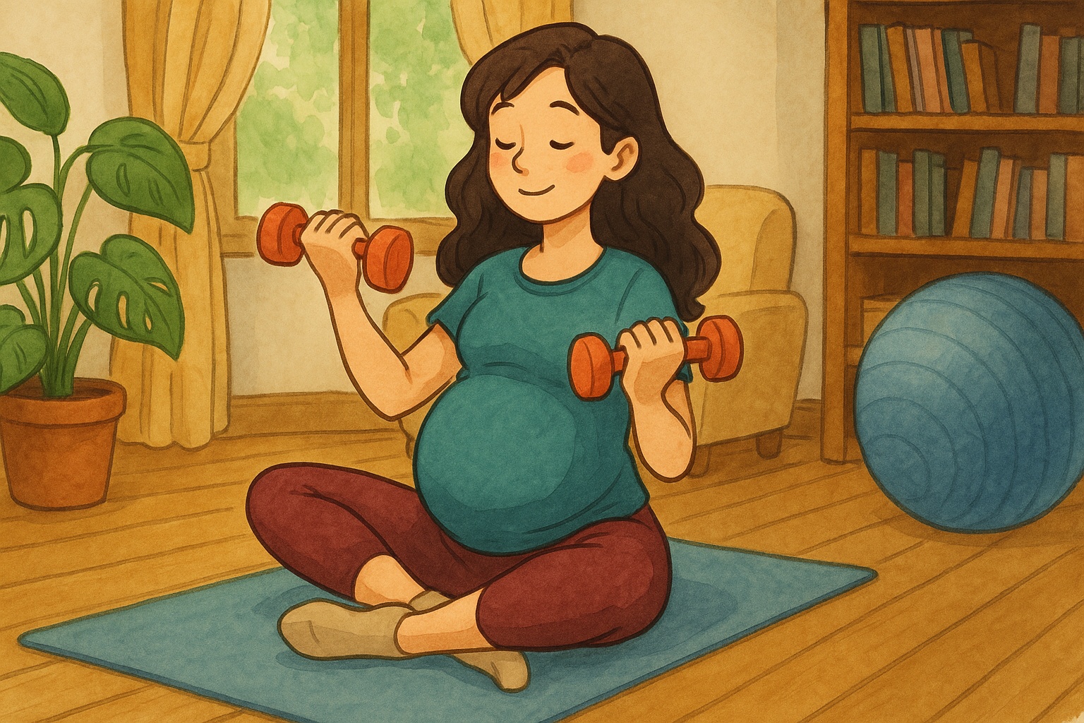 Hamilelikte güvenli egzersizler