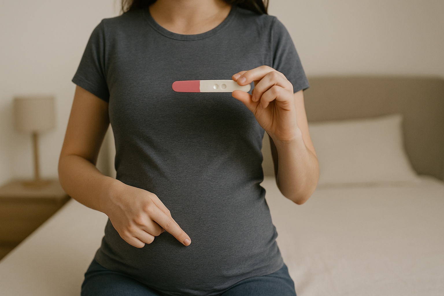 Parmakla Hamilelik Testi