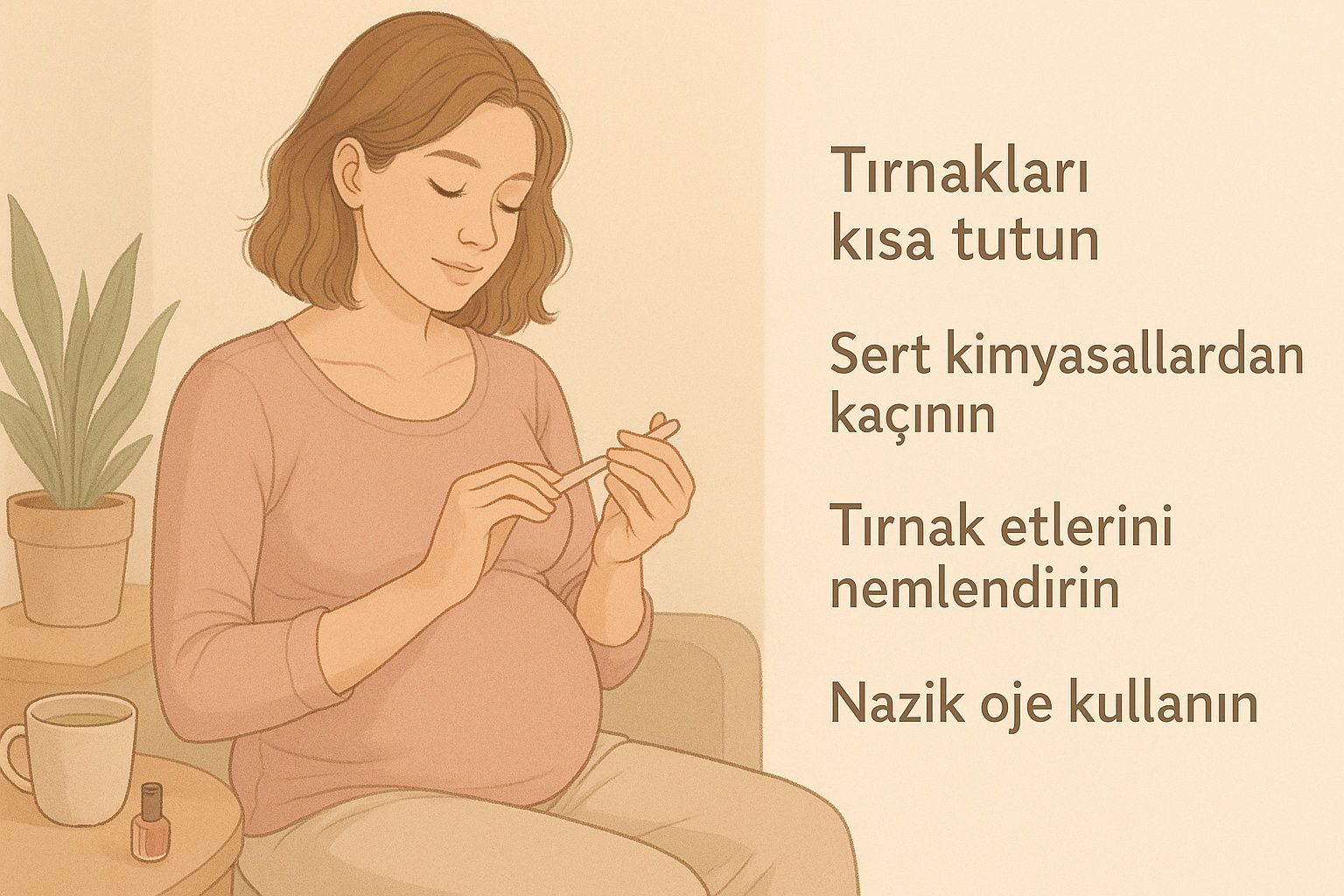 Gebelikte Tırnak Bakımı İçin Pratik Öneriler